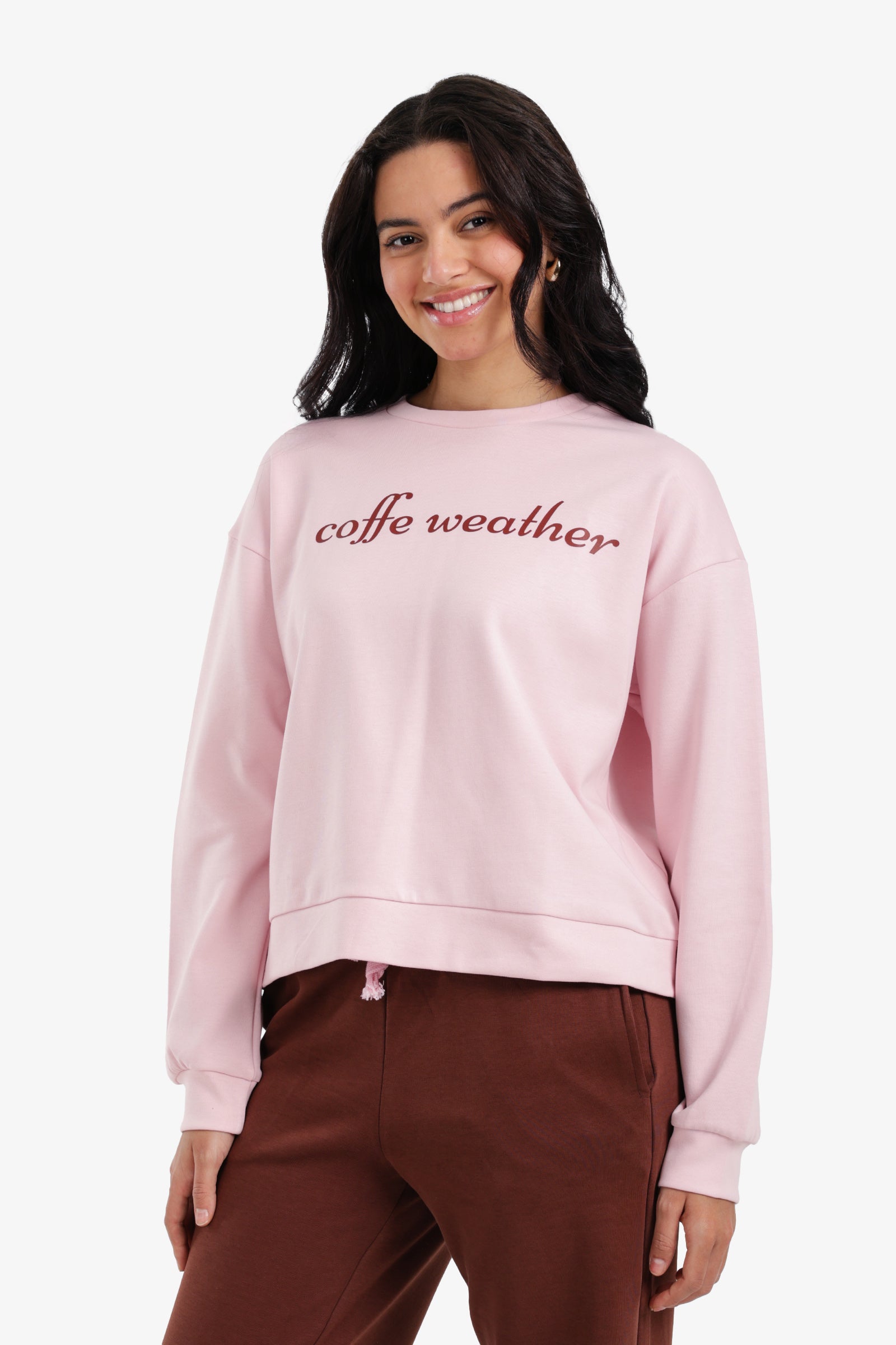 Printed Lounge Sweatshirt