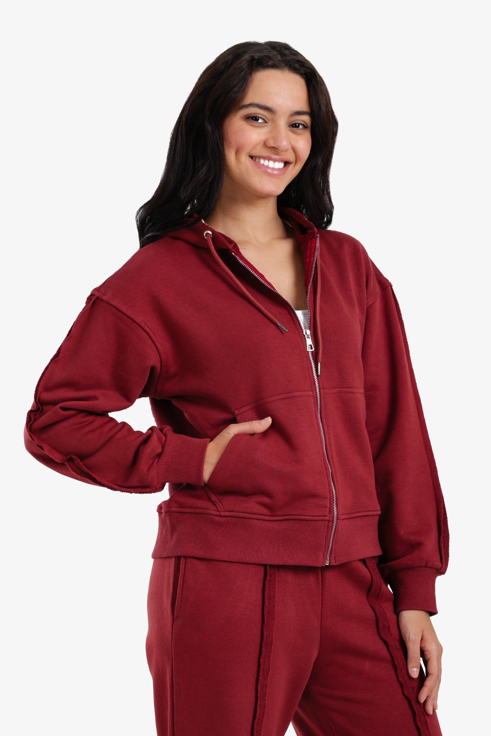 Zip-Up Lounge Jacket