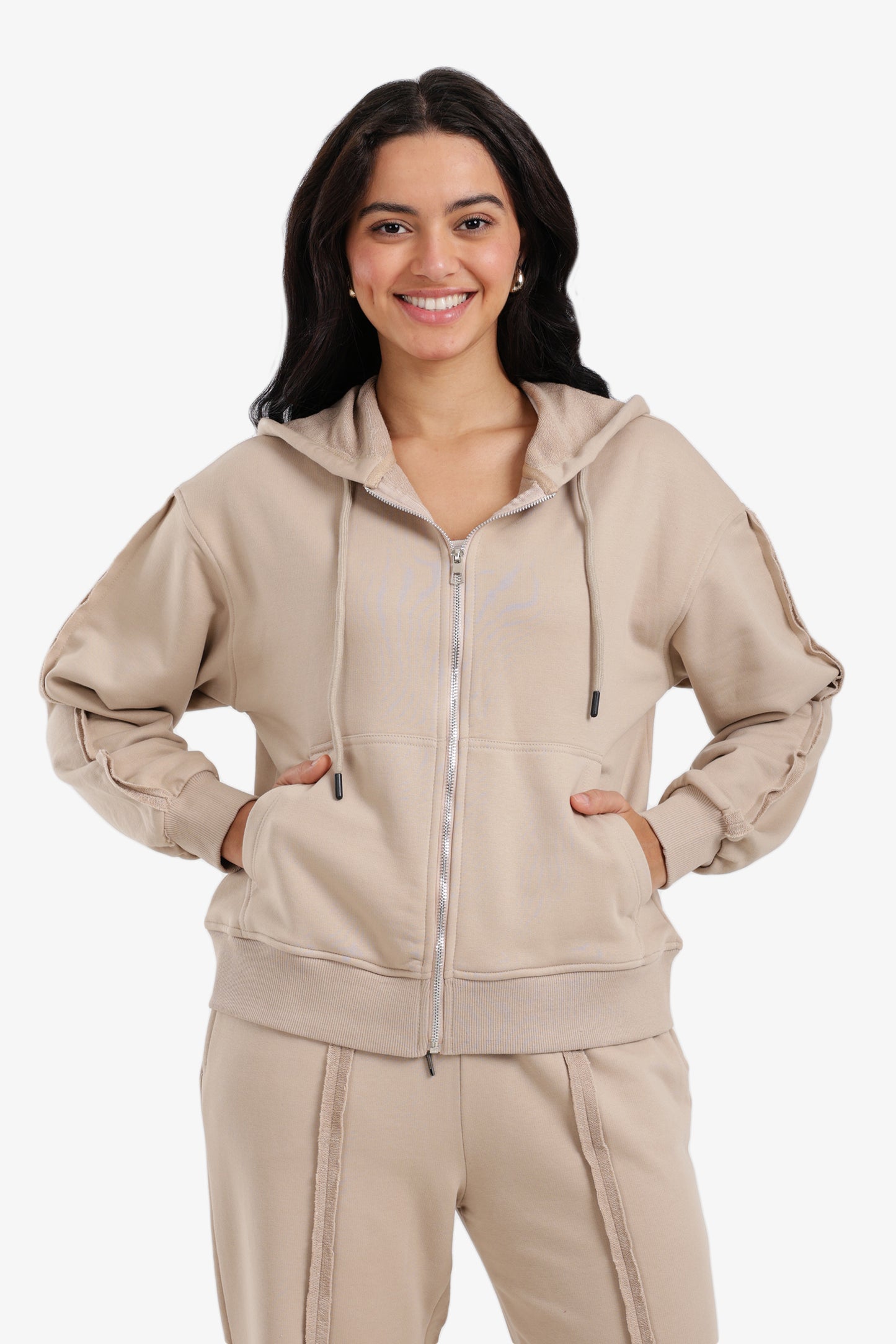 Zip-Up Lounge Jacket