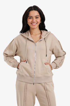 Zip-Up Lounge Jacket