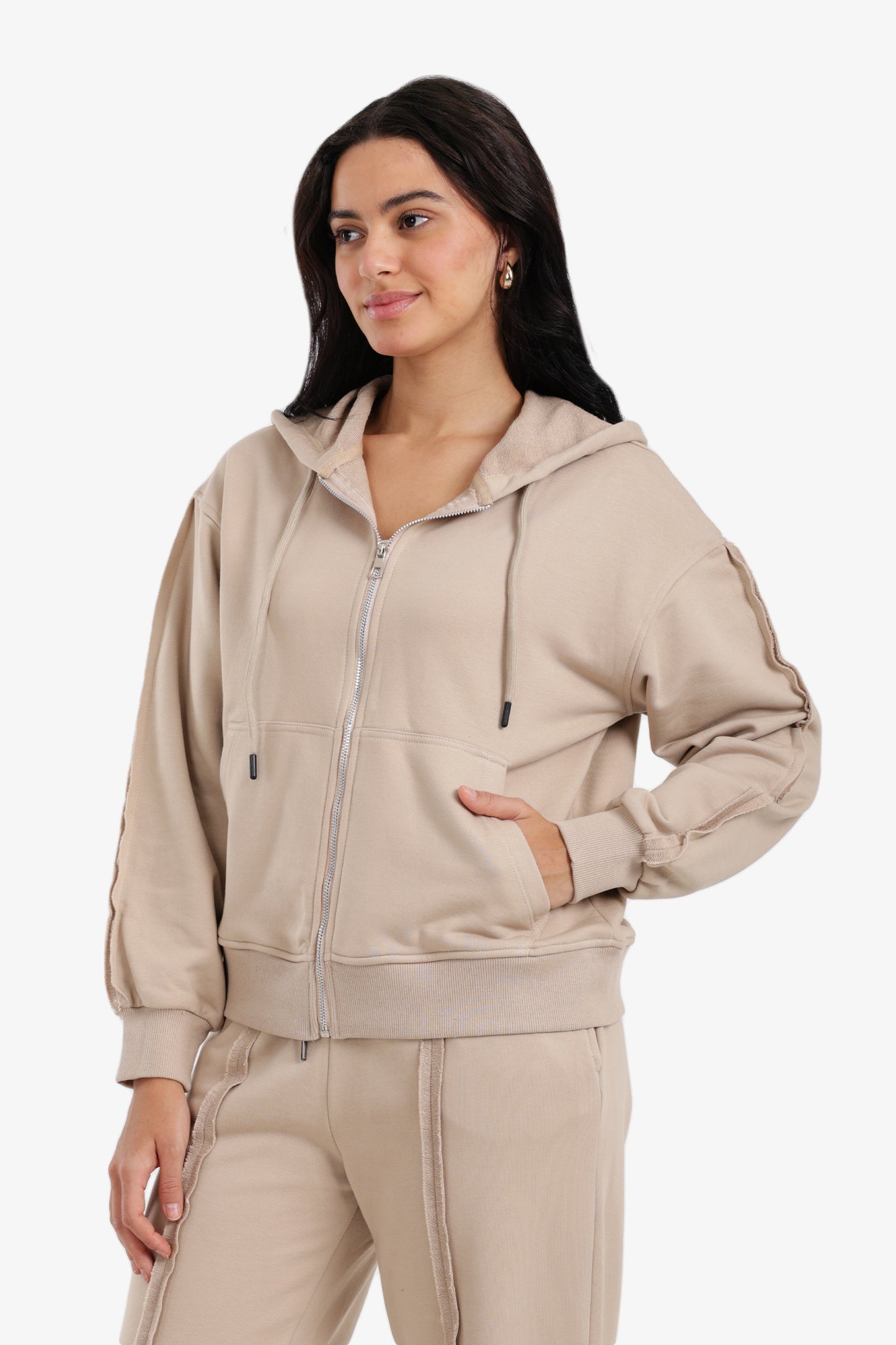 Zip-Up Lounge Jacket