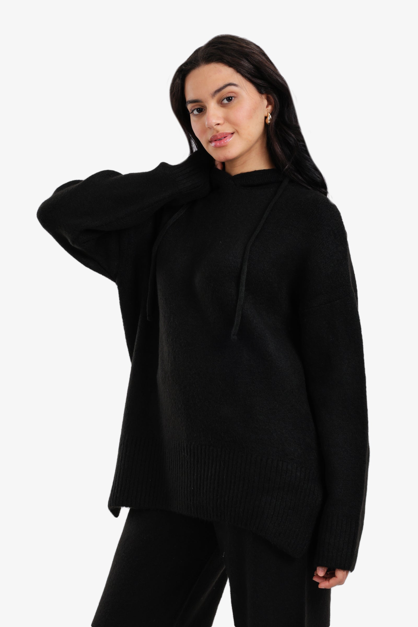 Hooded Wool Sweatshirt