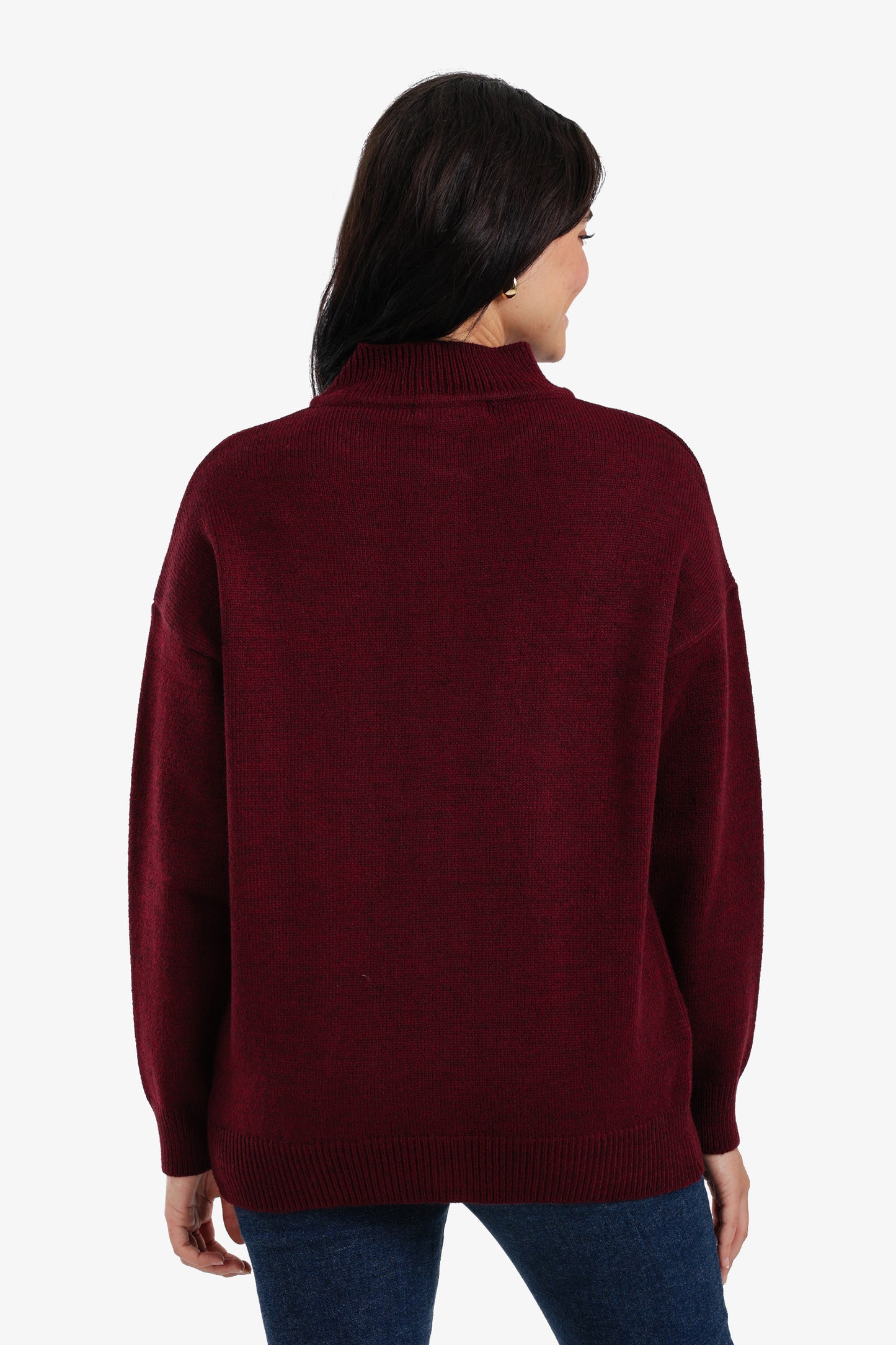 Knit Button-Front Cardigan