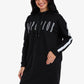 Hooded Lounge Sweatshirt Dress