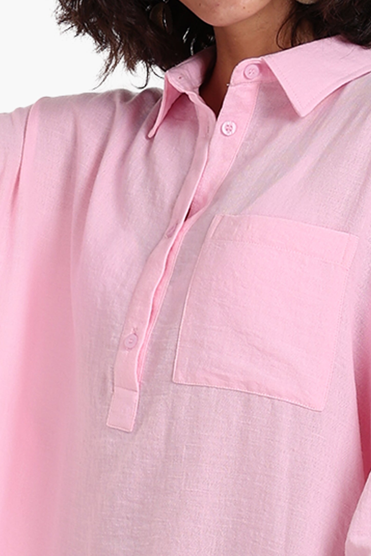 فستان متوسط الطول بأكمام 3/4