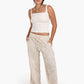 Boho Crochet Panel Pants