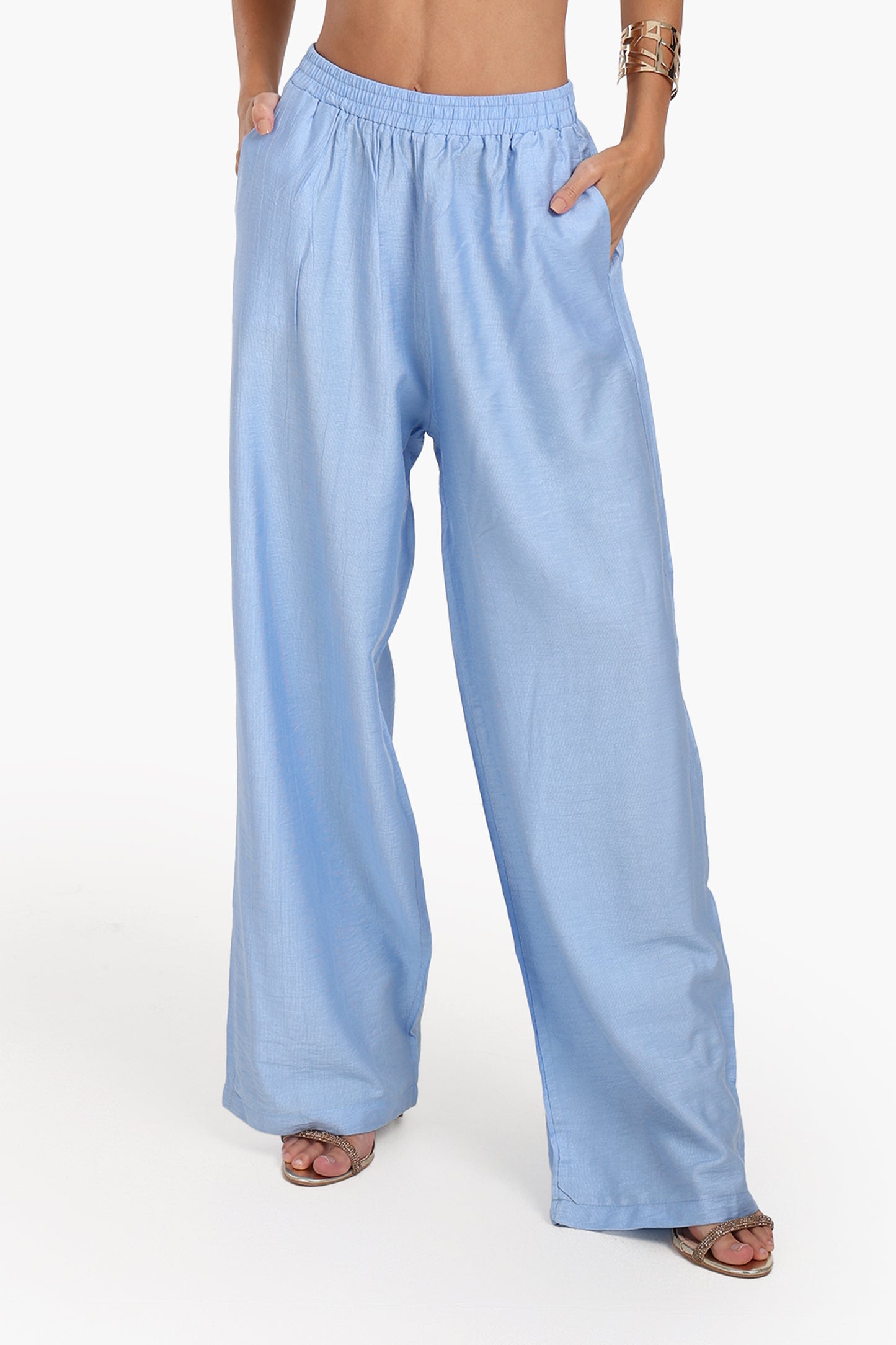 بنطلون تينسيل عملي ويومي