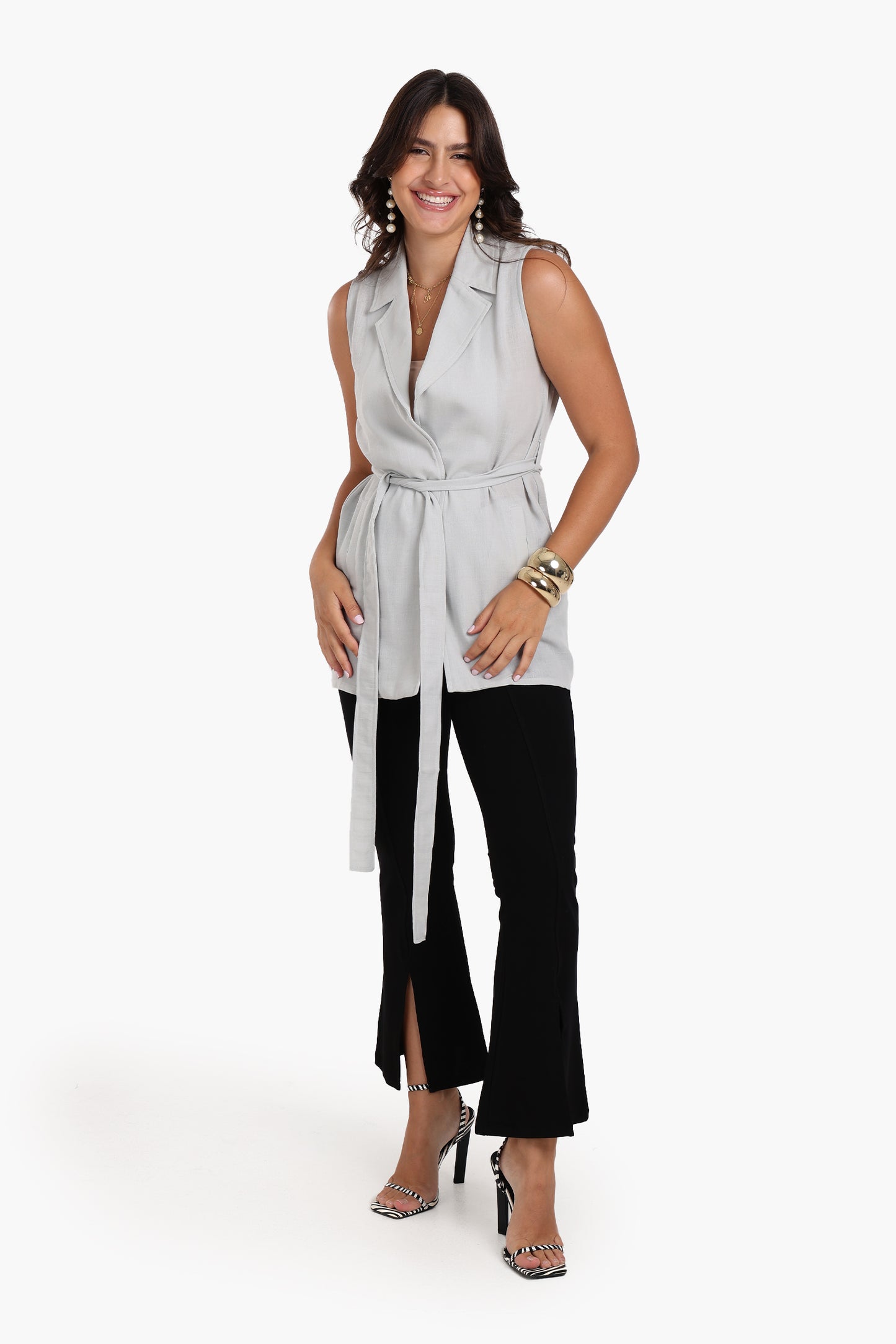 Sleeveless Tencel Vest