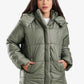 Hooded Long Puffer Jacket