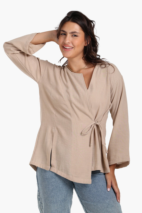 Tencel Wrap Kimono