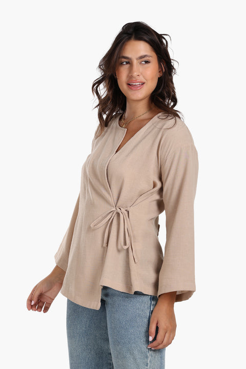 Tencel Wrap Kimono