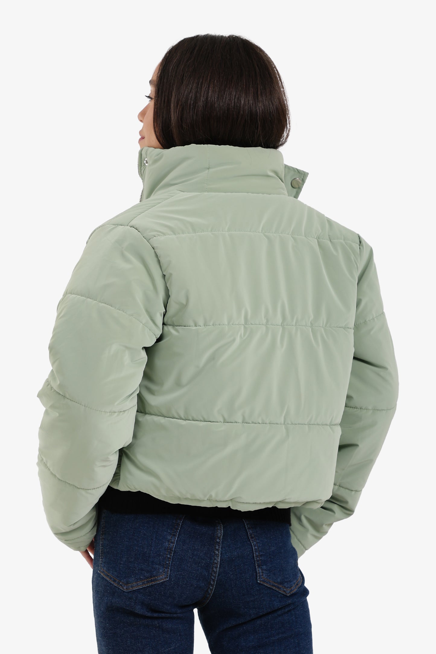 Cropped Puffer Jacket