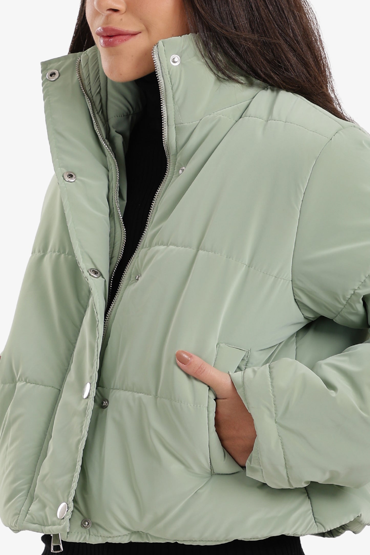 Cropped Puffer Jacket
