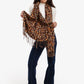 Leopard-Print Scarf