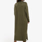 Crew Neck Ribbed Dress