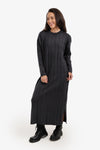 Crew Neck Ribbed Dress