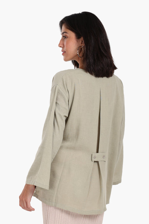 Tencel Wrap Kimono