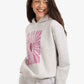 Heart-Print Lounge Sweatshirt