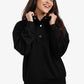 Stand Collar Lounge Sweatshirt