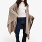 Asymmetric Knitted Poncho