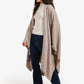 Asymmetric Knitted Poncho