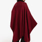 Asymmetric Knitted Poncho