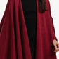 Asymmetric Knitted Poncho
