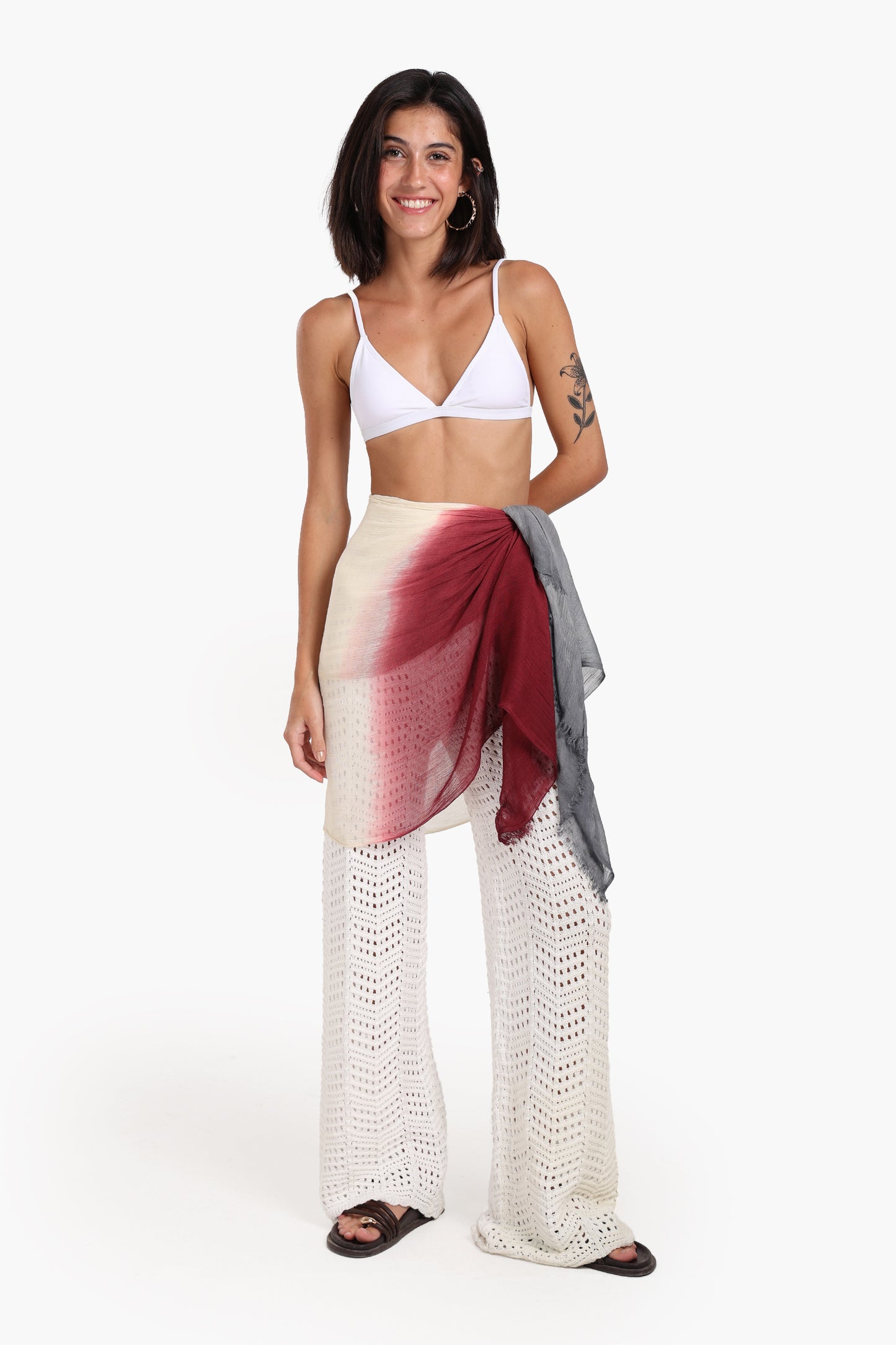 Gradient Cotton Scarf