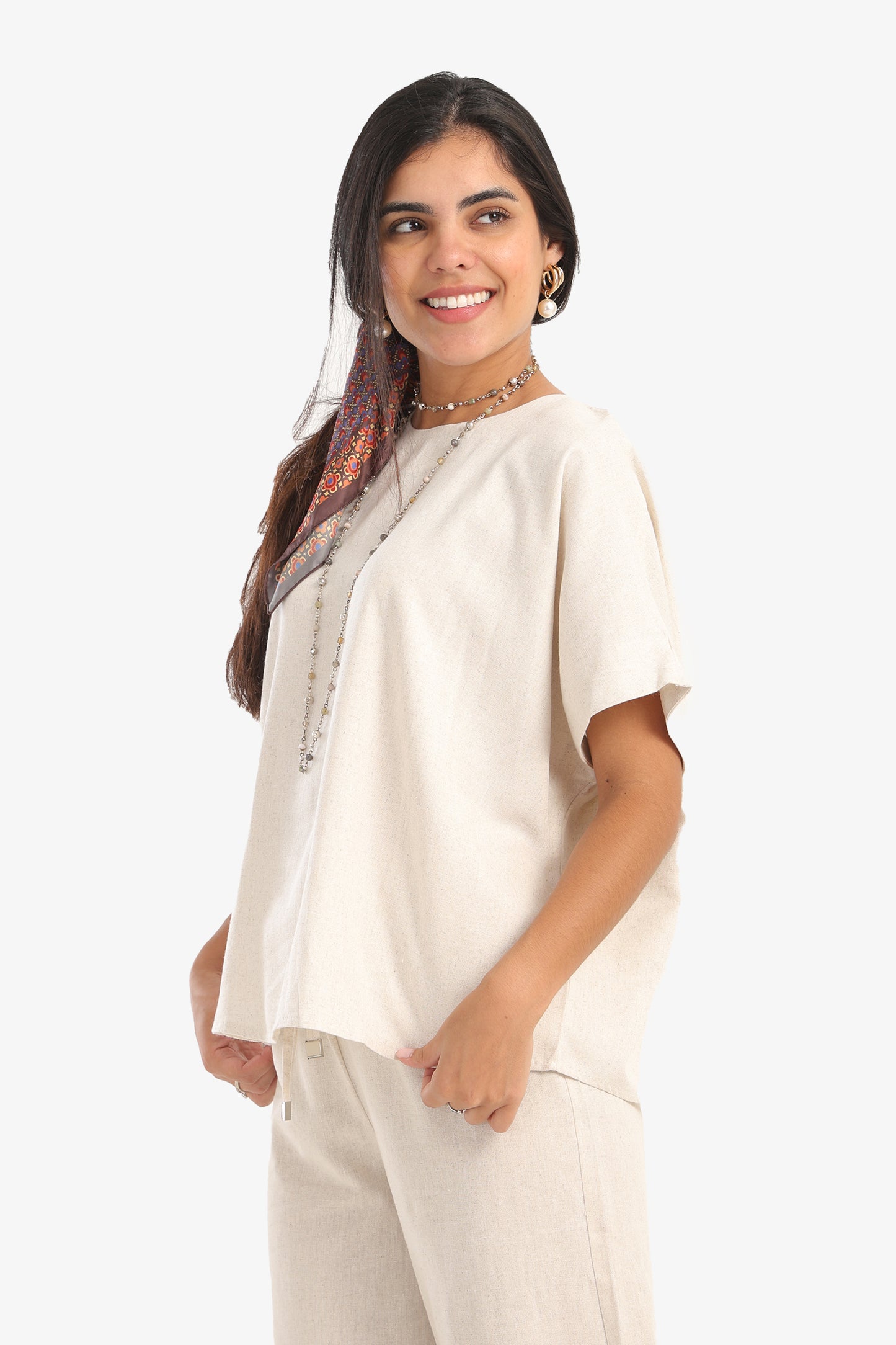 Elegant Solid Blouse