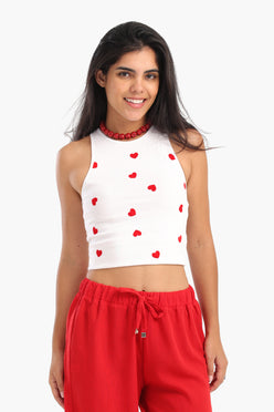 Heart Prints Top