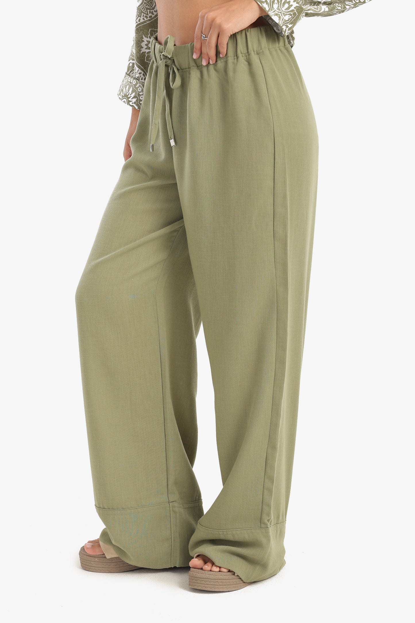 Tencel Wide Leg Pants