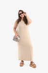 Relaxed Fit Sleeveless Dress