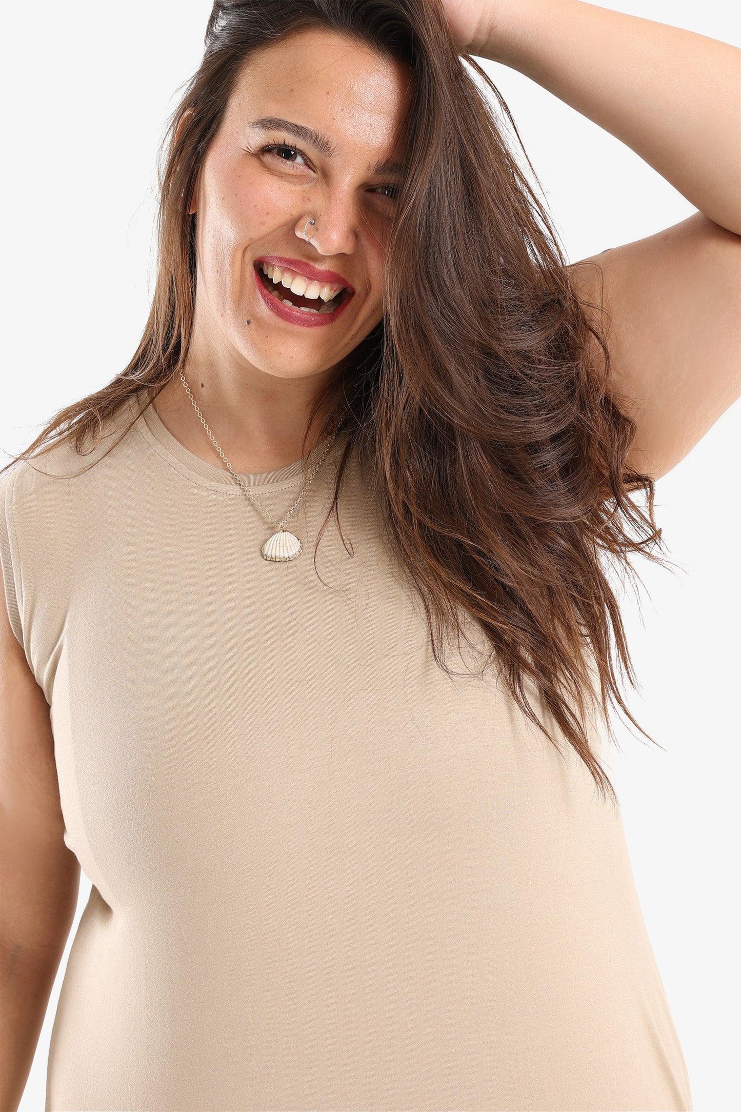 فستان كت واسع