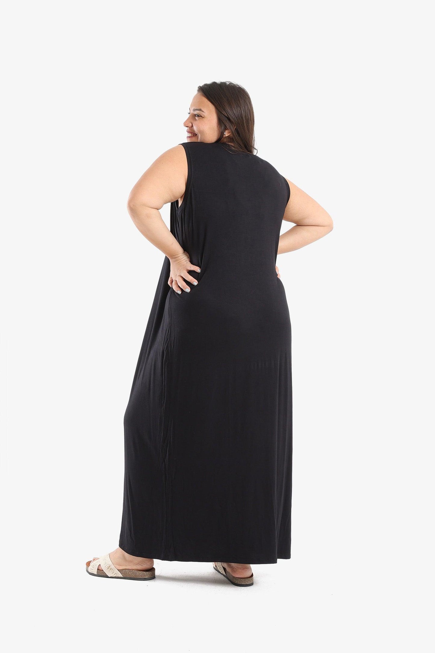 فستان كت واسع