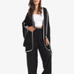 Color Block Wide Leg Pant