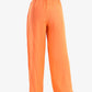 Color Block Wide Leg Pant