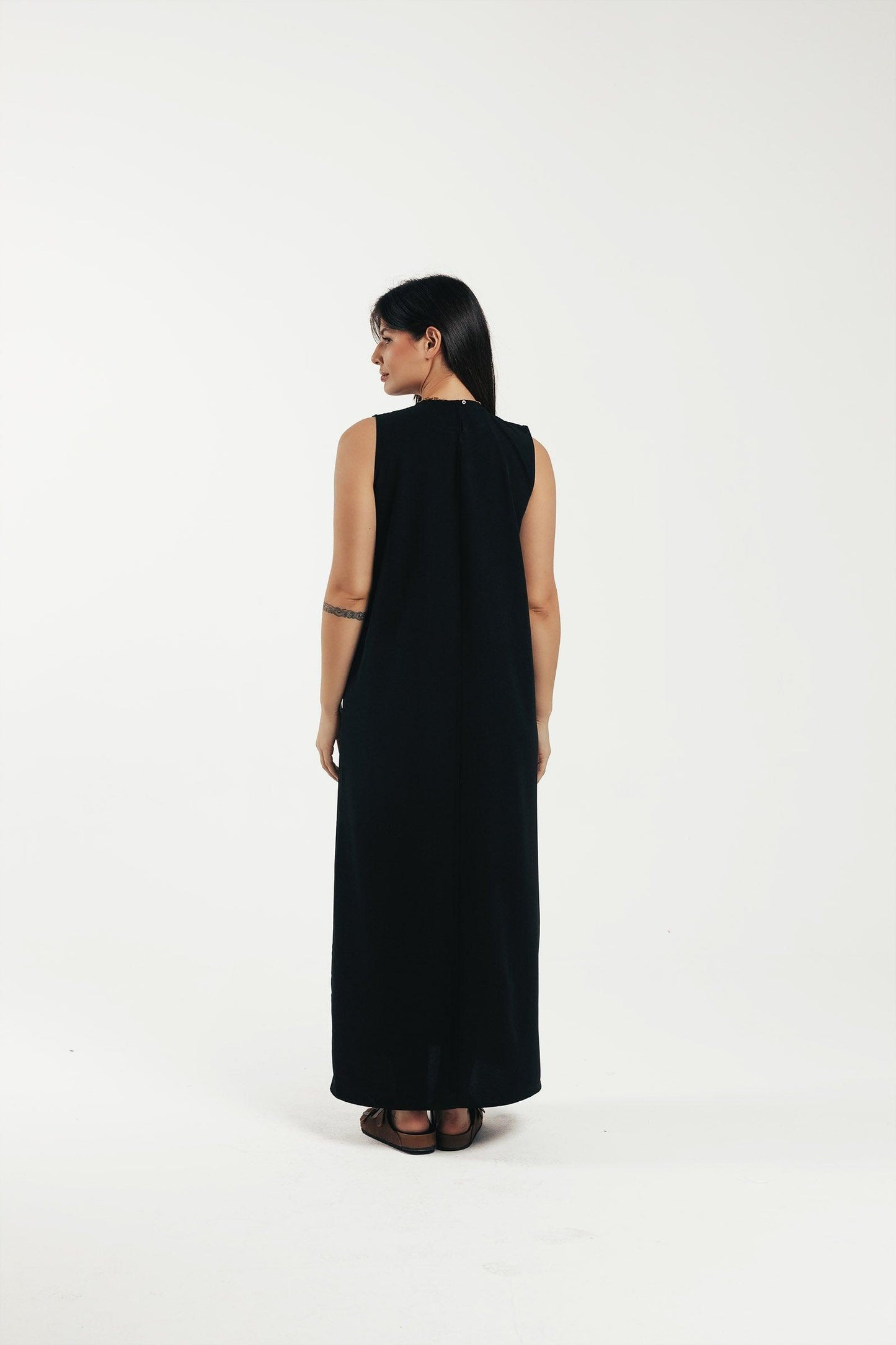 فستان كت سادة