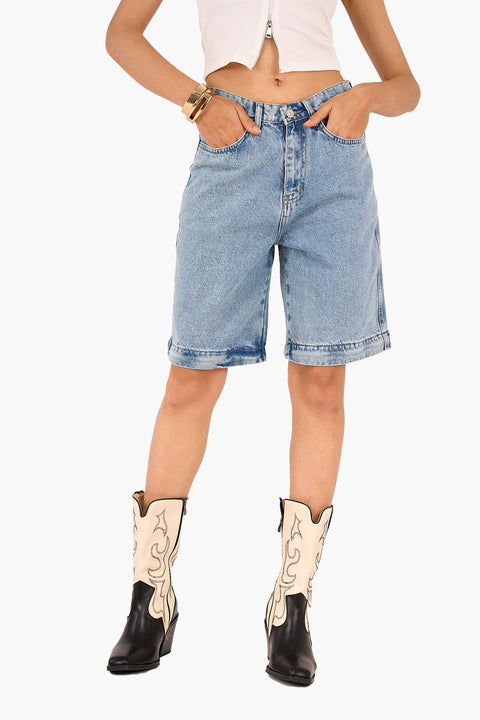 2in1 Convertible Denim Pants