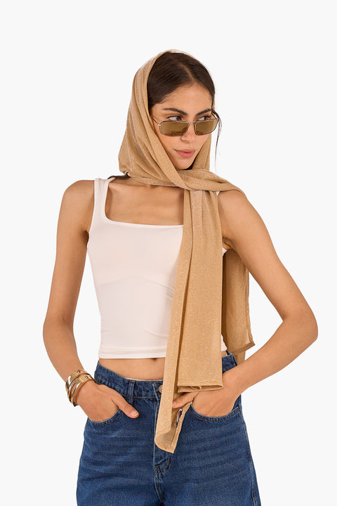 Square Neck Cropped Top