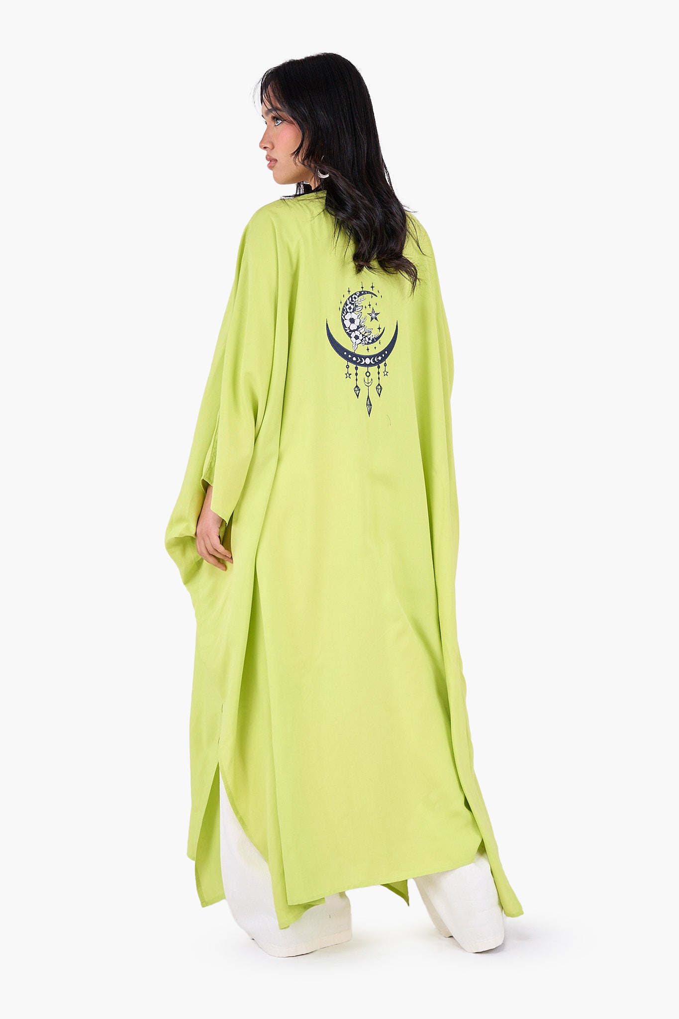 كيمونو ماكسي مطرز