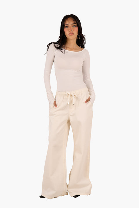 Cotton Plain Pants