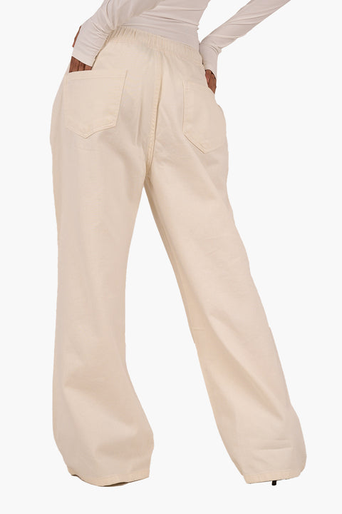 Cotton Plain Pants