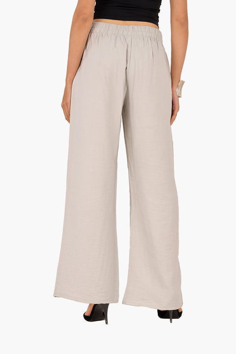 High Waist Straight Cut Pants