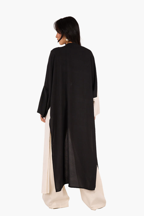 Dual-Tone Tencel Kimono