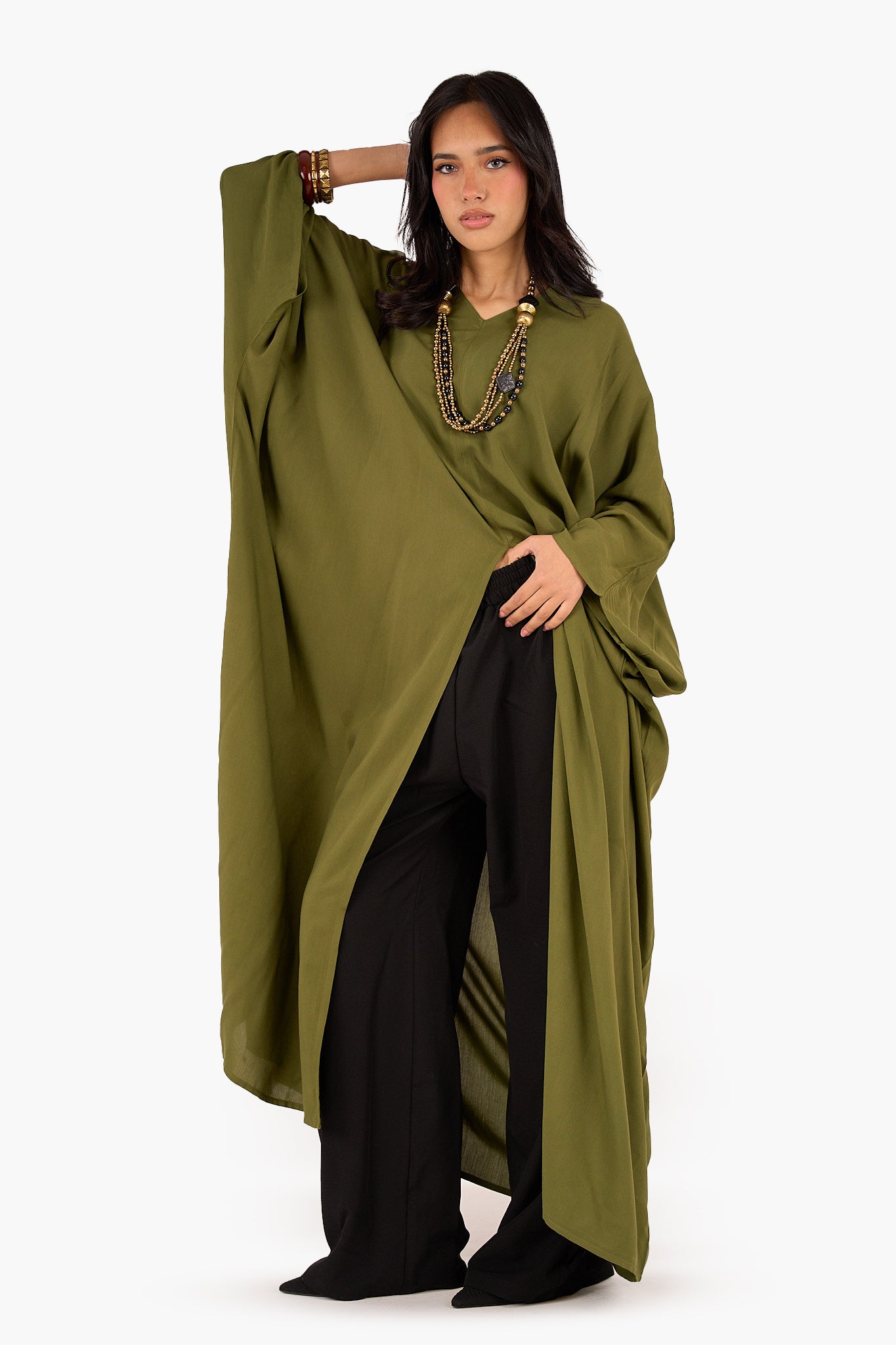Elegant Tencel Abaya