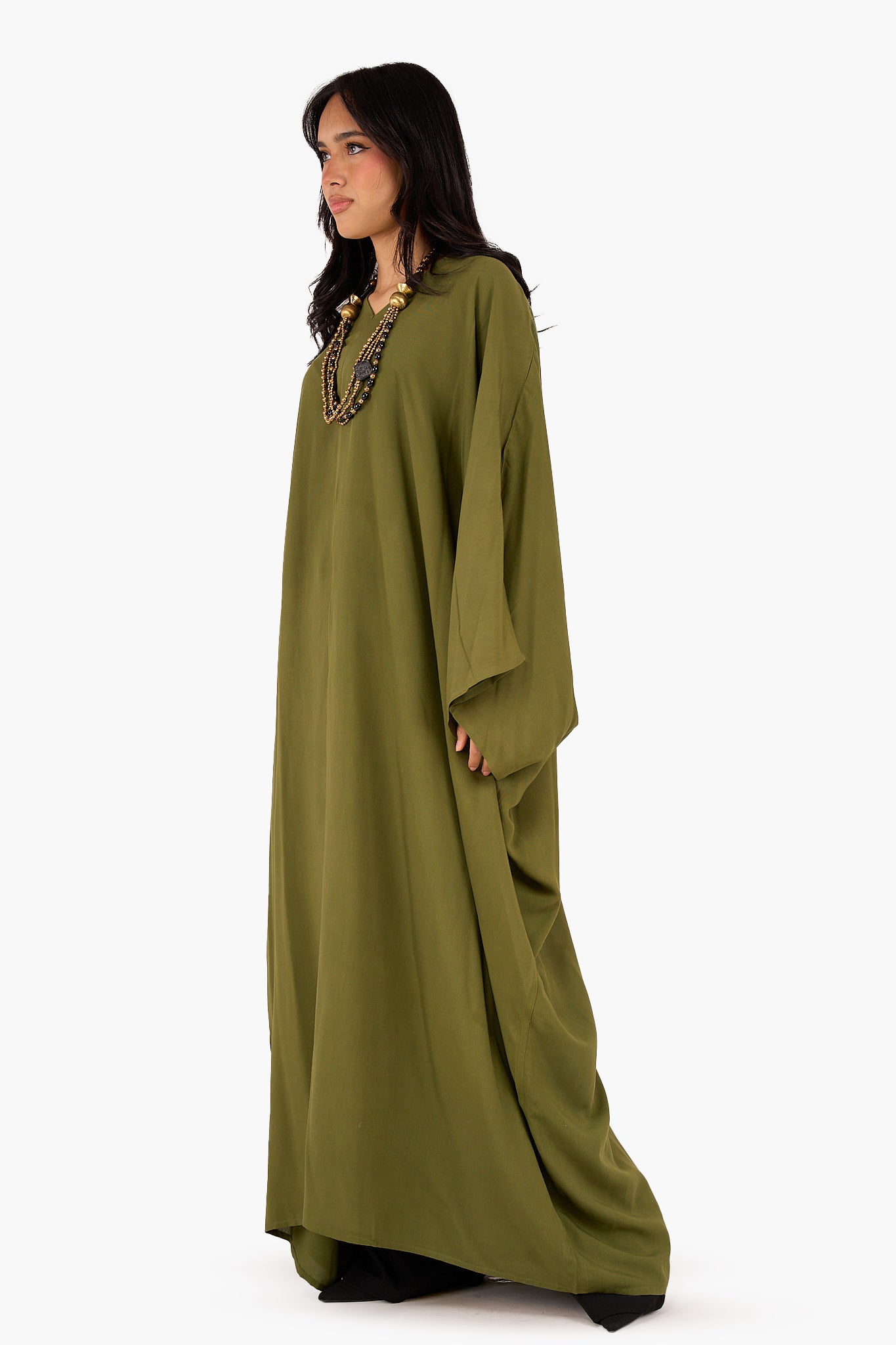 Elegant Tencel Abaya