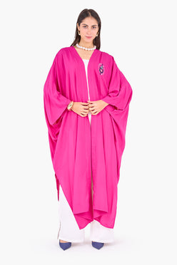 Maxi Kimono with Embroidery