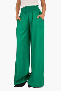 Tencel Wide Leg Pants