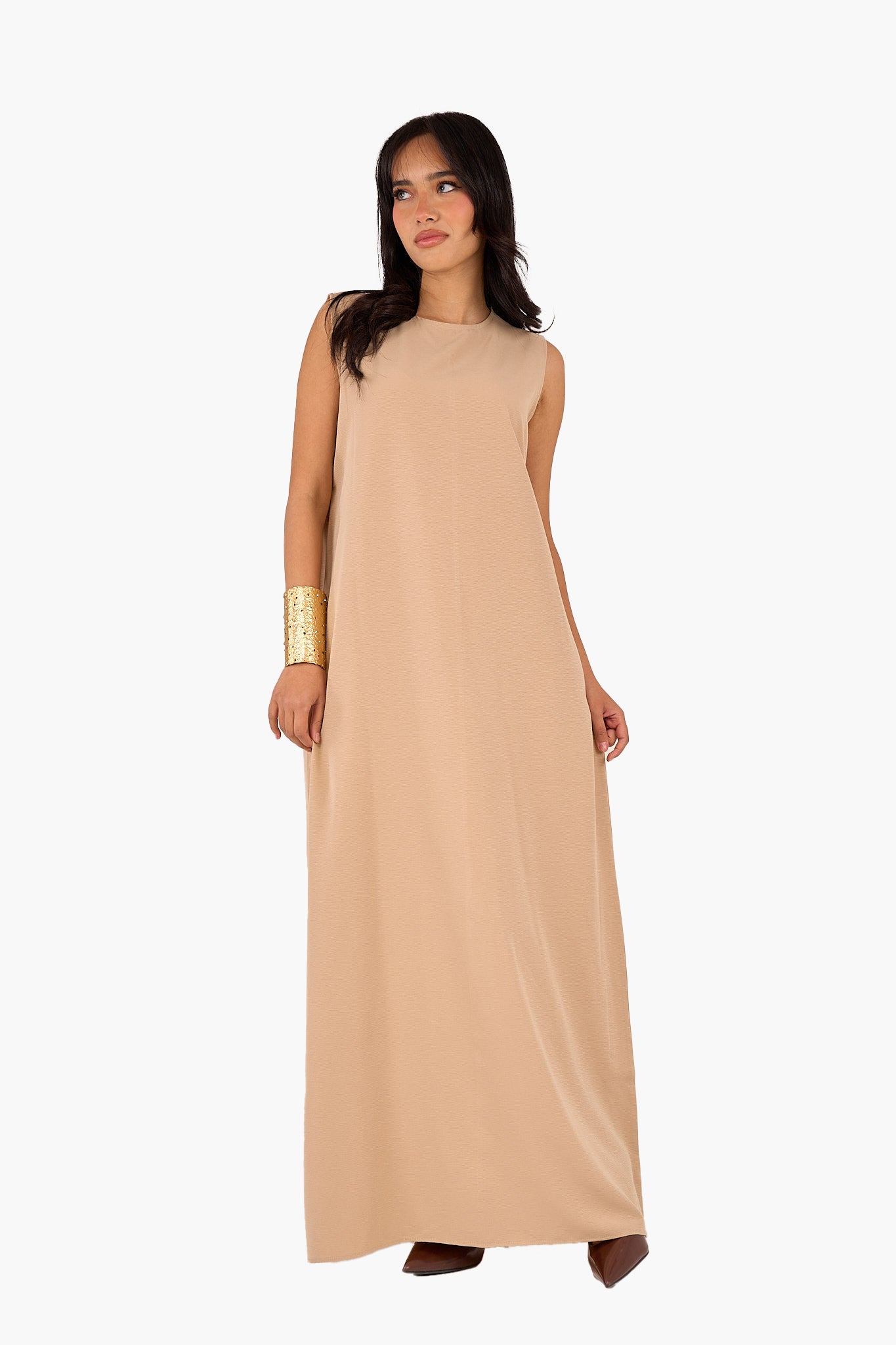 فستان كت سادة