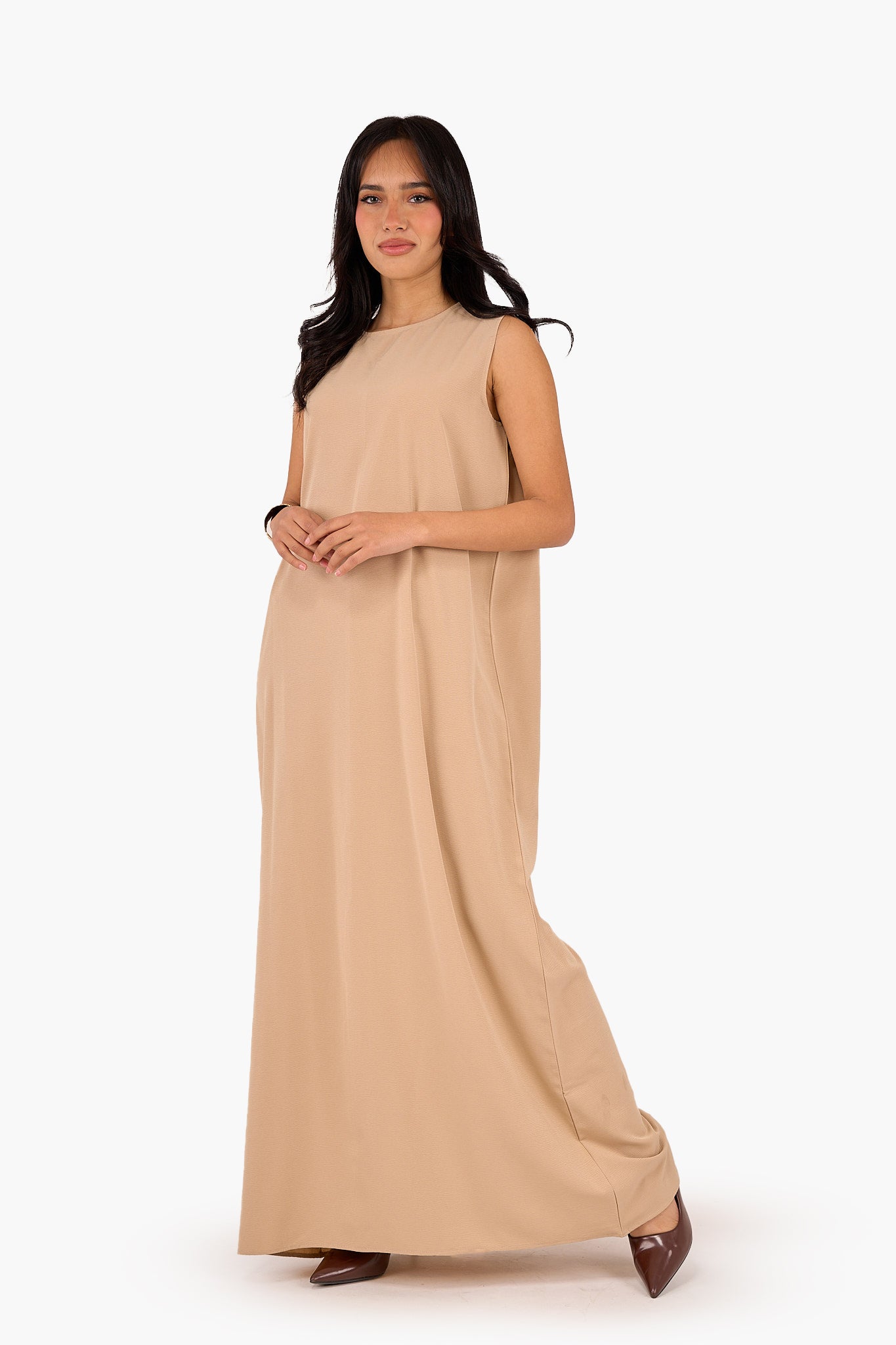 فستان كت سادة